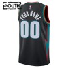 NBA Børn Trøje Detroit Pistons Custom 2025-26 Nike City Edition Sort Swingman